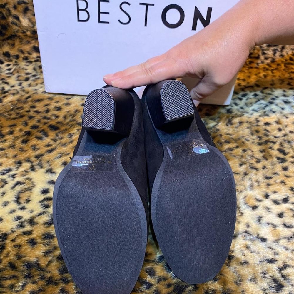 Beston Suede ankle boots - Picture 5 of 6